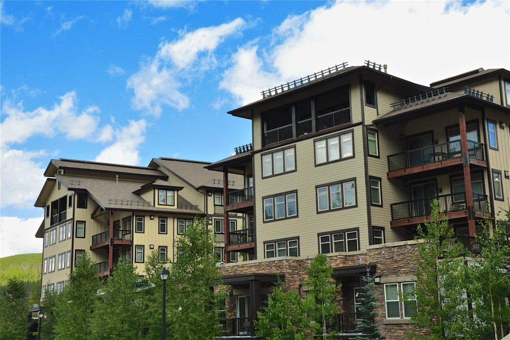 Fraser Crossing at Winter Park, Colorado.