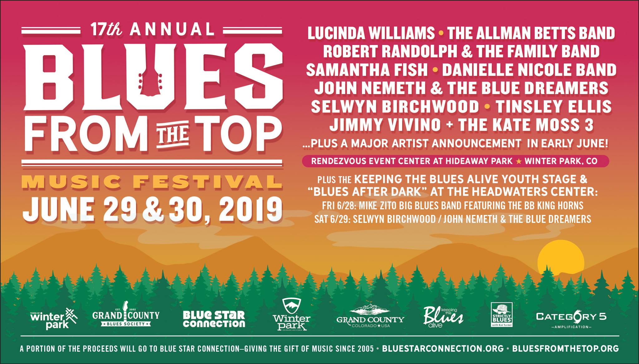 Grand County Blues from the Top Winter Park Colorado Blues Festival