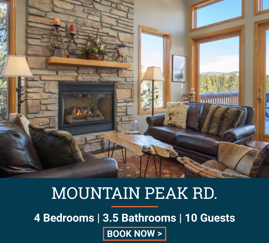 Picture of mountain peak road home